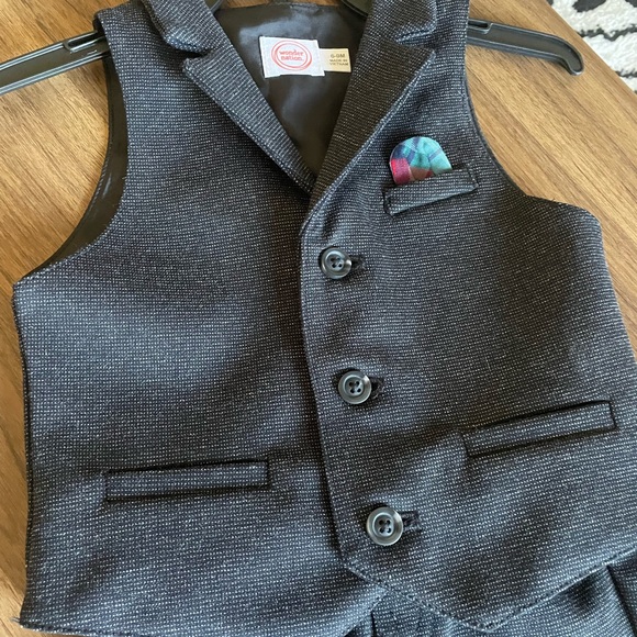 Little Man Suit 6-9 Months - Picture 2 of 3